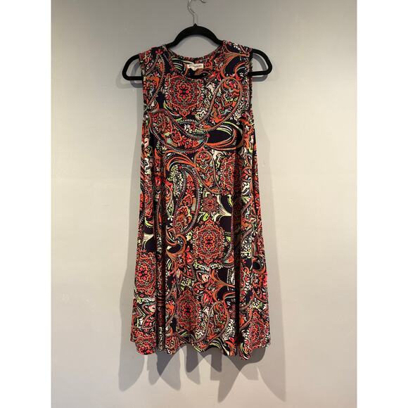 Artisan NY Sleeveless Swing Dress – Size Large - Picture 1 of 5